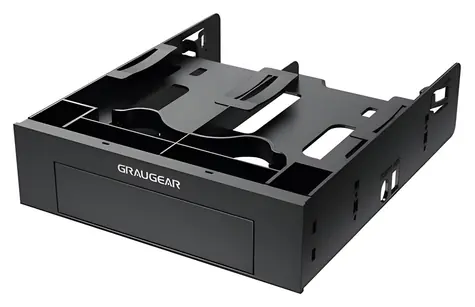 GrauGear G-CV-235T525 černá / Rámeček pro HDD/SSD / 2x 2,5