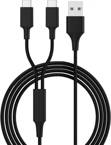 Smrter Hydra DUO černá / Nabíjecí kabel / USB-C / 1,2 m