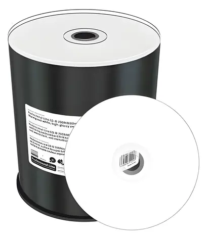 MediaRange CD-R 700MB Waterguard / CD-R médium / 52x / 100 ks / potisknutelné, voděodolné