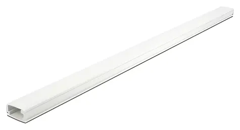 DeLock Kabelový žlab 26x13 mm bílá / Délka 1 m / Samolepicí / PVC