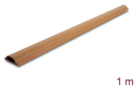 Delock hnědá / Kabelový kanál / samolepicí / 50 × 13 mm / délka 1 m