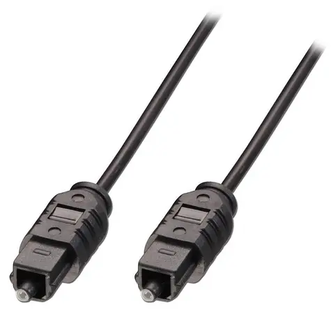 Lindy Toslink Budget / Optický audio kabel / TOSLINK - TOSLINK / 5 m / černá