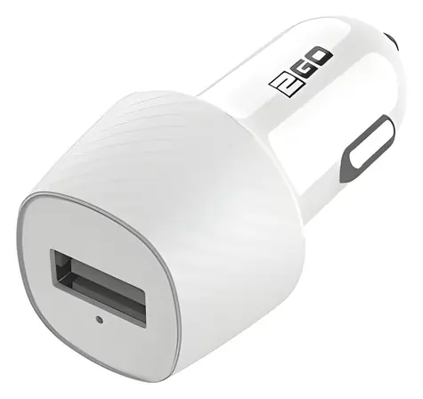 2GO bílá / Autonabíječka / USB-A / 5 W / 5 V / 1 A