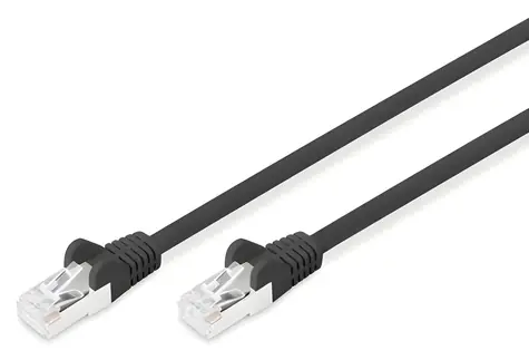 Digitus CAT6 S/FTP černý / Patch kabel / 10 m / AWG 27/7