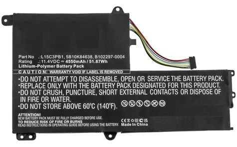 MicroBattery Baterie Lenovo Flex 4-1480/1570/1580 / Baterie pro notebook / 11,4 V / 4550 mAh / 51,87 Wh