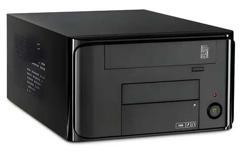 Inter-Tech MI-008 černá / Mini ITX / 2x USB 3.0 / bez zdroje