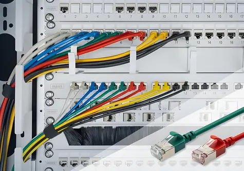 Digitus Slim zelená / Patch kabel / Cat6a F/FTP / 3 m / PoE+ / LSZH