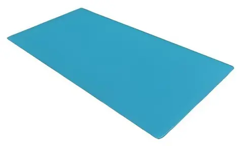 Leitz Cosy modrá / Podložka na stůl / Polyester / 80 × 40 cm