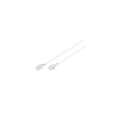 Digitus Slim šedá / Patch kabel / Cat6 U/UTP / 3 m / LSZH