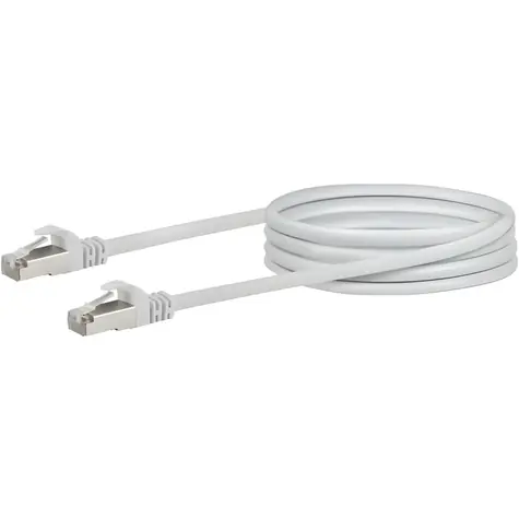 Schwaiger CAT6 S/FTP 1m bílá / Patch kabel / 250 MHz / 1000 Mbit/s