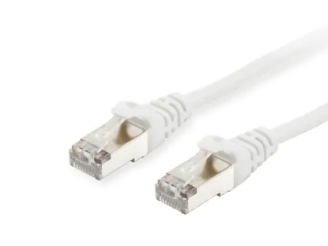 Equip 3 m bílá / Patch kabel / Cat6a S/FTP / RJ45-RJ45 / PoE+ / LSZH