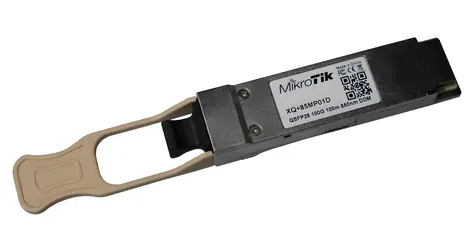 MikroTik XQ+85MP01D / Optický modul QSFP28 / 100 Gbps / multi-mode / 850 nm / 100 m