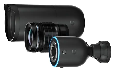 Ubiquiti UVC-AI-DSLR černá / IP kamera / 4K 10MP / 30 fps / PoE / IPX5 / Mikrofon a reproduktor