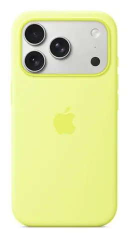 Apple iPhone 17 Pro Silicone Case Neon Yellow / Pouzdro / MagSafe