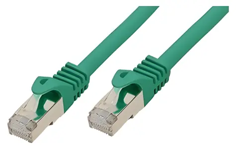 Shiverpeaks Cat7 S/FTP 7,5 m zelená / Patch kabel / RJ45 / 600 MHz / LSZH