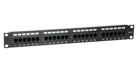 Equip Patchpanel 24x / RJ-45 / CAT5E / UTP / 1U / 19