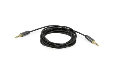 Equip Jack 3,5mm 2,5m černá / Audio kabel / Jack 3,5mm - Jack 3,5mm / Pozlacené konektory