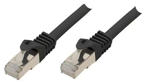 Shiverpeaks BS75511-1.5S černá / Patch kabel / Cat7 / S/FTP / 1,5 m / LSZH