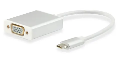 equip USB-C -> VGA bílá / Redukce / USB-C / VGA / 1920x1080 60Hz / 0,15 m