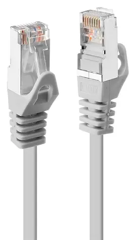 Lindy Cat5e šedá 7,5 m / Patch kabel / F/UTP / RJ-45 / 100 MHz