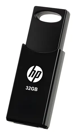 HP v212w 32GB / Flash Disk / USB 2.0 / přívěšek na klíče / černý