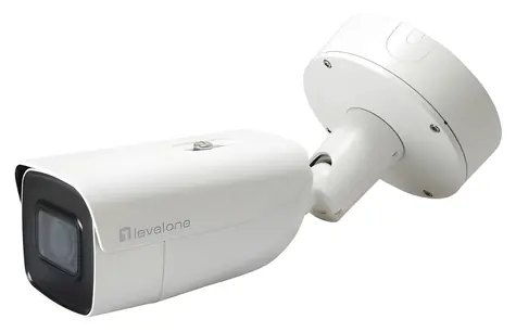 LevelOne Gemini Zoom / IP kamera / Bullet / 6 Mpix / 4,3x zoom / IR 60 m / PoE / IP67