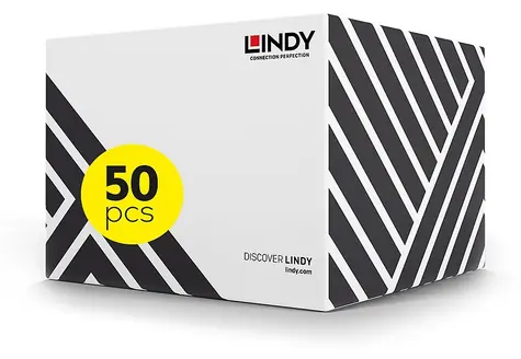 Lindy Cat6 šedá 3 m / Patch kabel S/FTP / RJ-45 / 50 ks / 250 MHz