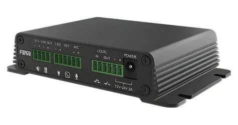Fanvil PA2S černá / IP paging gateway / SIP / PoE / 2x LAN