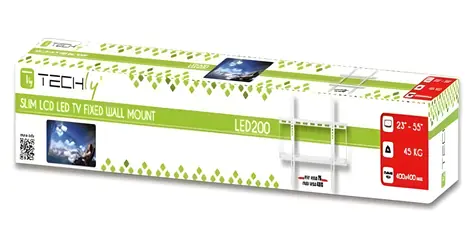 Techly ICA-PLB-162MW bílá / Nástěnný držák TV / 23-55