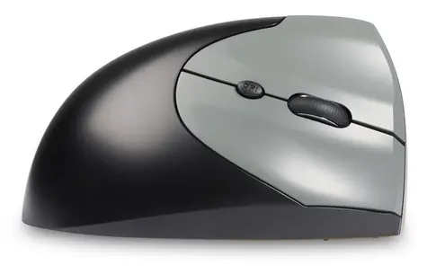 BakkerElkhuizen HandShake 3-Mode / Ergonomická myš / Bluetooth / RF Wireless / 6400 DPI / pouze pro praváky