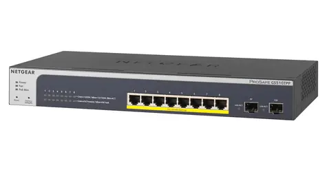 Netgear GS510TPP-100EUS / Switch / 8-portový / Gigabit / PoE+ / Smart Managed