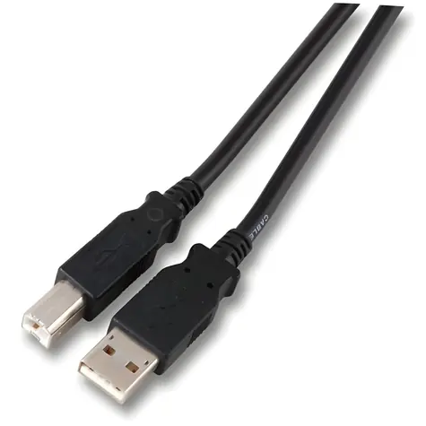 EFB Classic A-B / Kabel / USB 2.0 / 1,8 m / černá / 480 Mbit/s