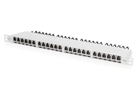 Digitus CAT6A High Density / Patch panel / stíněný / 19