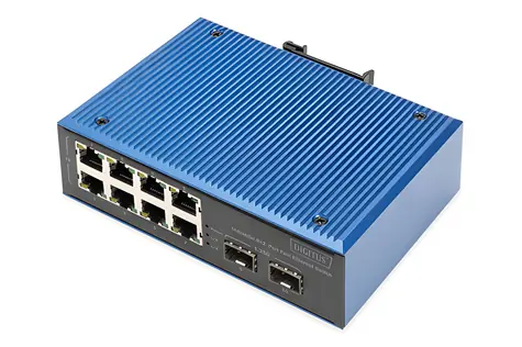 Digitus 8+2-Port / Switch / Fast Ethernet / 10/100 Mbps