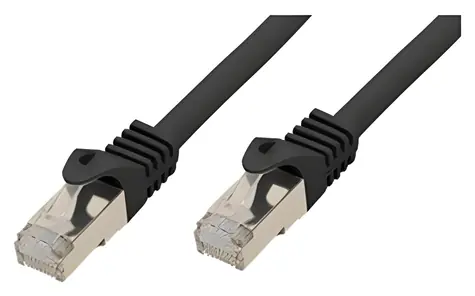 Shiverpeaks Cat7 7,5m černá / Patch kabel / S/FTP / RJ45-RJ45 / LSZH