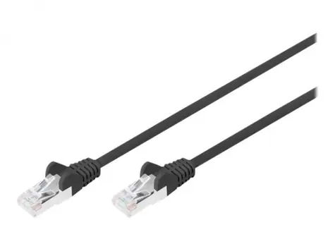 Digitus CAT 6 S-FTP černá / Patch kabel / 2 m / AWG 27/7 / LSZH
