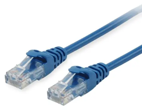 Equip UTP Cat6 modrá / Patch kabel / 2x RJ-45 / 1 m / 250 MHz