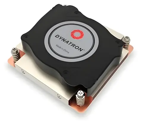 Inter-Tech Q-7 / Chladič CPU / 1U / LGA1700 / 8 cm ventilátor / TDP 150 W