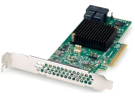 Broadcom HBA 9500-16i / Řadič HBA / 16x SAS / 2x mini-SAS / PCIe 4.0 x8 / LP / bez cache