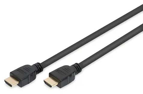 Digitus HDMI 2.1 Ultra High Speed černá / Kabel HDMI / 3 m / 8K/60Hz / pozlacené konektory / HDR