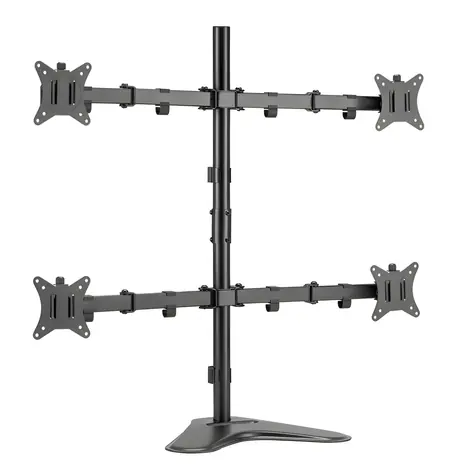 Equip černá / Stolní držák pro monitor / 17