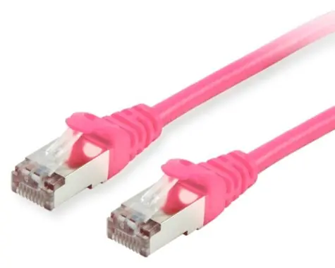 Equip CAT6 S/FTP 40m růžová / Patch kabel / RJ45-RJ45 / LSZH / PoE