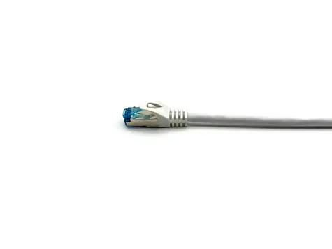 Equip Cat6a S/FTP bílá / Patch kabel / RJ-45 rovný/zahnutý / 3 m / 500 MHz / PoE+
