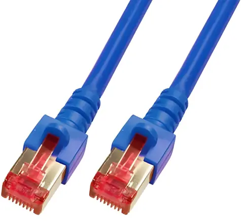 EFB CAT6 S/FTP 3m modrá / Patch kabel / LSZH