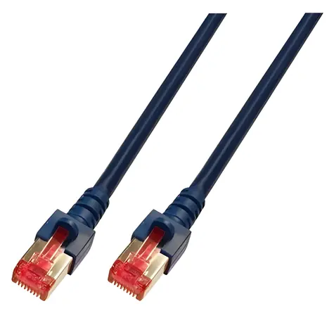 EFB černá / Patch kabel / Cat6 S/FTP / LSZH / RJ-45 / 5 m