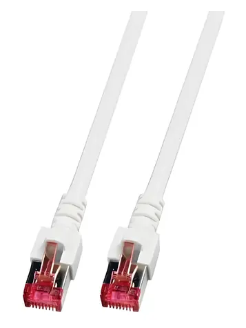 EFB CAT6 S/FTP 10m bílá / Patch kabel / LSZH / 1000 Mbit/s