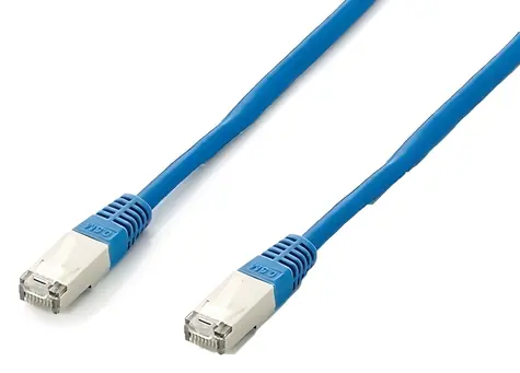 Equip CAT6A S/FTP 20m modrá / Patch kabel / LSZH / 500 MHz / 10 Gbit/s