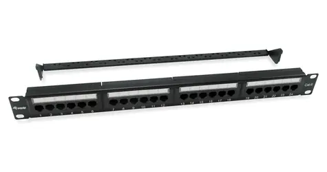 Equip Patchpanel 24x / RJ-45 / CAT6 / UTP / 1U / 19