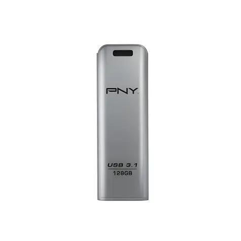 PNY Elite Steel 128GB stříbrná / Flash Disk / USB 3.1 / čtení: 20MB/s / zápis: 80MB/s
