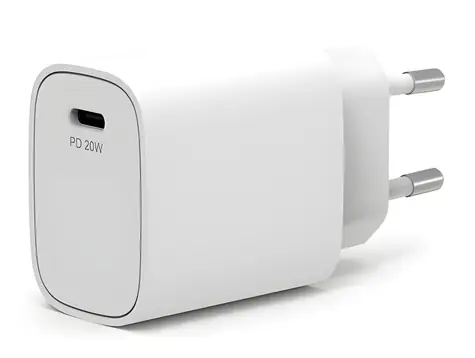 Port 900031EU bílá / Nabíječka / USB-C / 20W / PD